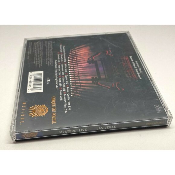 Cirque Du Soleil CD Mystere Live A/In Las Vegas with Taïkos 2002 BMG - Picture 6 of 6